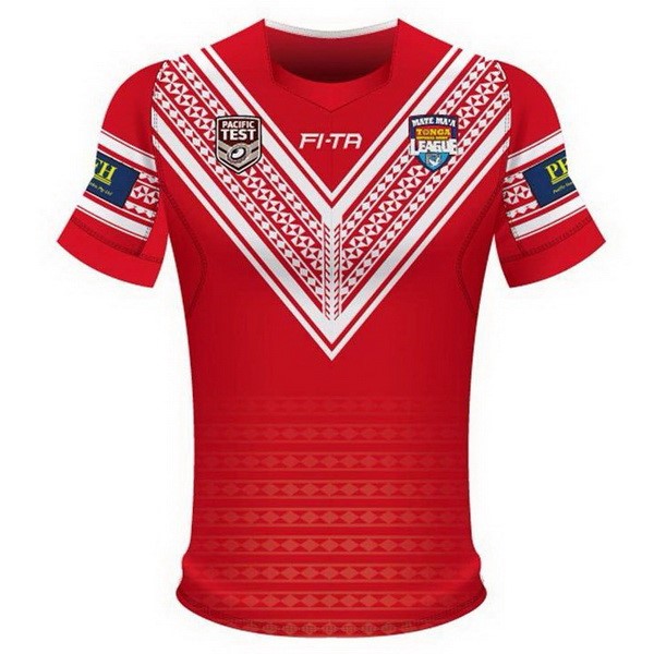 Camiseta Tonga Replica Primera Ropa 2018 Rojo